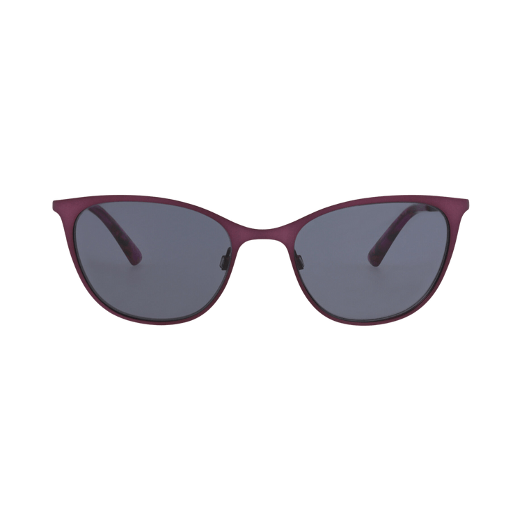Alexander McQueen Cat Eye Frame Metal Sunglasses — Grey
