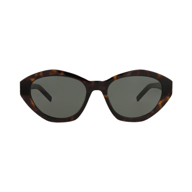 Saint Laurent Cat Eye Frame Acetate Sunglasses — Brown