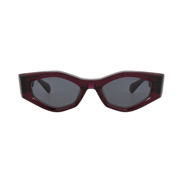 Valentino Cat Eye Frame Acetate Sunglasses — Purple