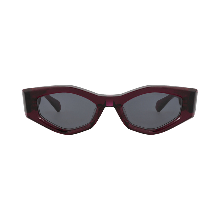 Valentino Cat Eye Frame Acetate Sunglasses — Purple
