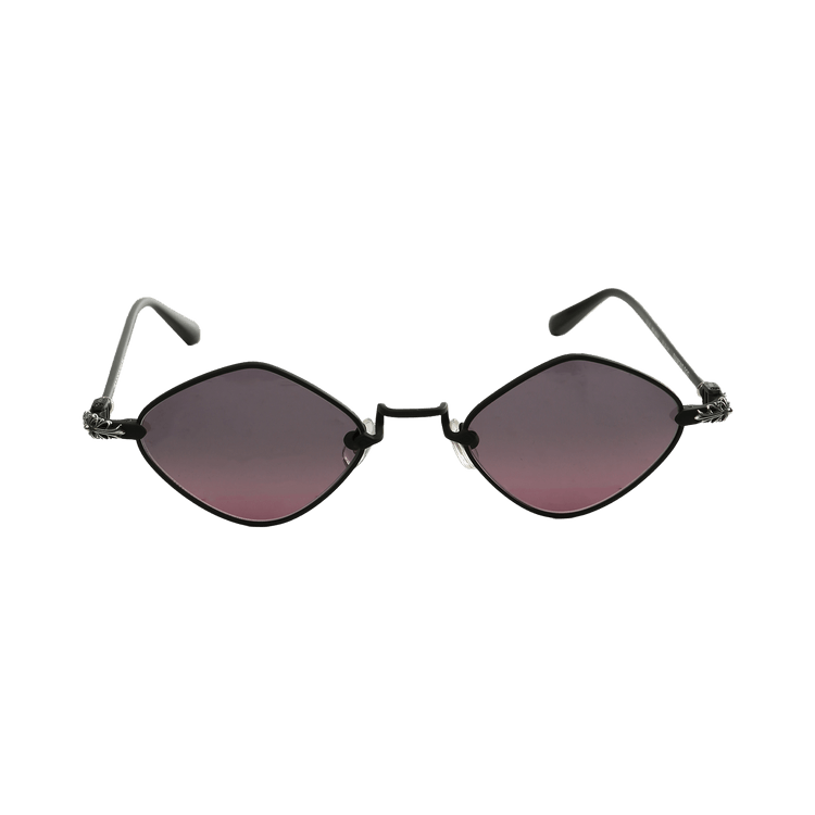 Chrome Hearts Diamond Dog Sunglasses — Black