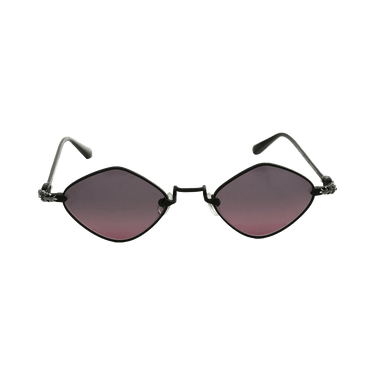 Chrome Hearts Diamond Dog Sunglasses — Black