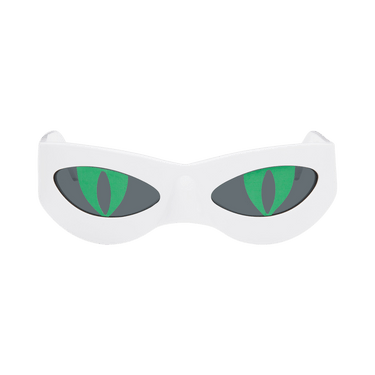 Charles Jeffrey Loverboy Neko Sunglasses — White