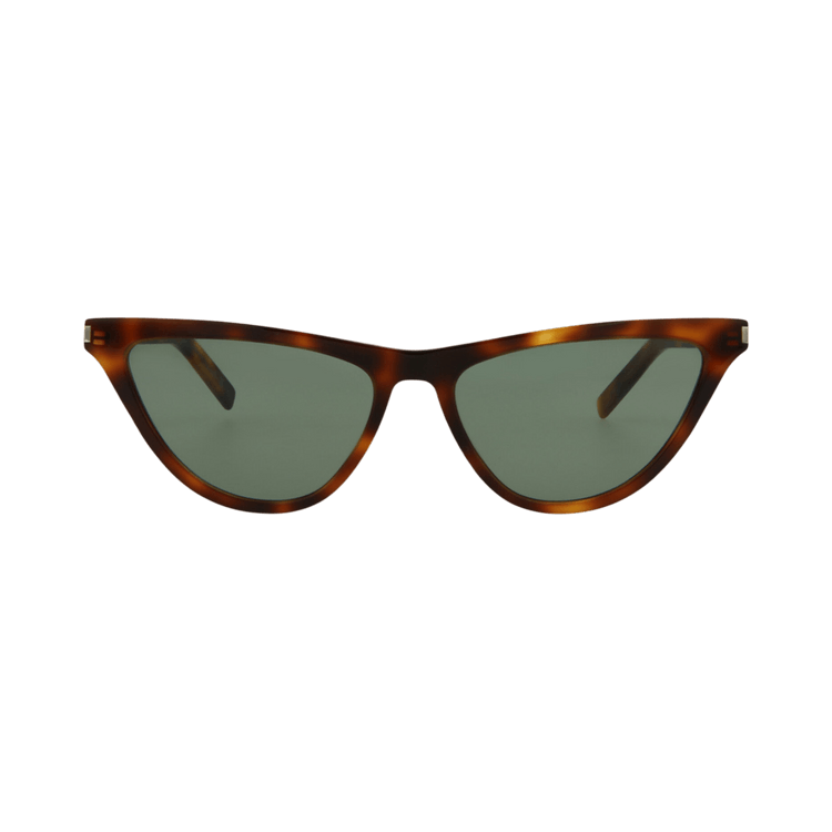 Saint Laurent Cat Eye-Frame Acetate Sunglasses — Brown