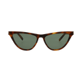 Saint Laurent Cat Eye-Frame Acetate Sunglasses — Brown