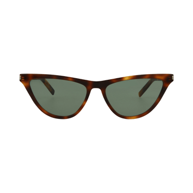 Saint Laurent Cat Eye-Frame Acetate Sunglasses — Brown