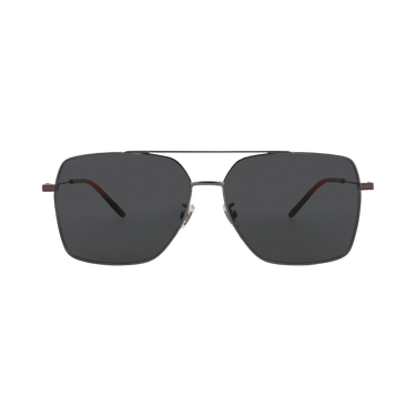 Gucci Aviator-Frame Metal Sunglasses — Silver