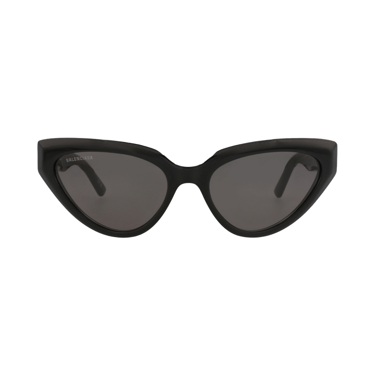 Balenciaga Cat Eye-Frame Recycled Acetate Sunglasses — Black