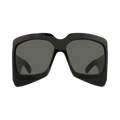 Gucci Square-Frame Acetate Sunglasses — Black