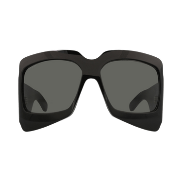 Gucci Square-Frame Acetate Sunglasses — Black