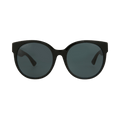 Gucci Round-Frame Acetate Sunglasses — Black