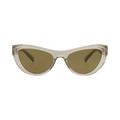 Saint Laurent Cat Eye-Frame Bio Injection Sunglasses — Tan