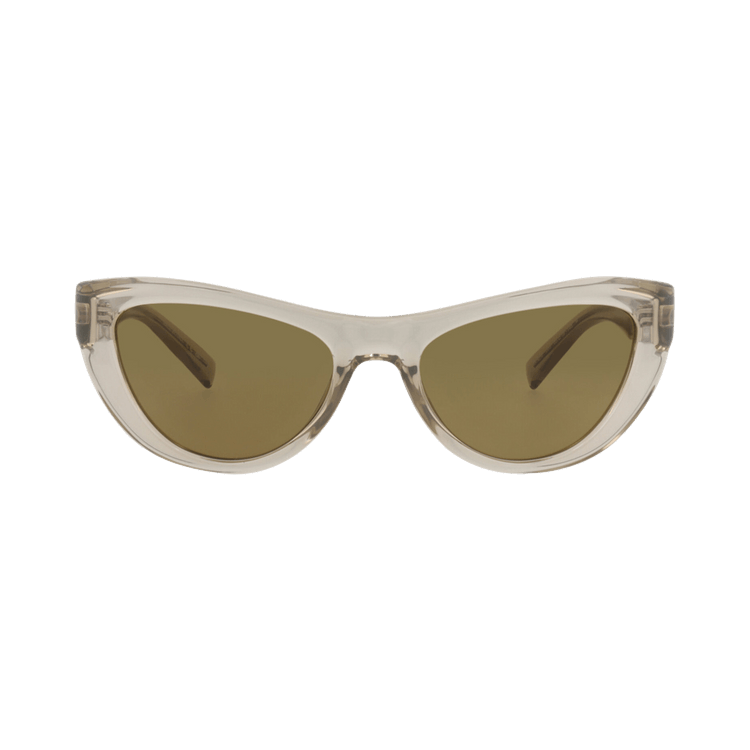 Saint Laurent Cat Eye-Frame Bio Injection Sunglasses — Tan