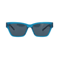Balenciaga Square-Frame Recycled Acetate Sunglasses — Blue