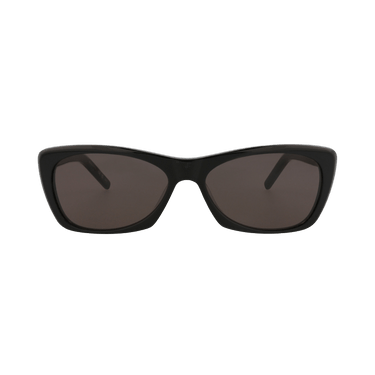 Saint Laurent Cat Eye-Frame Recycled Acetate Sunglasses — Black