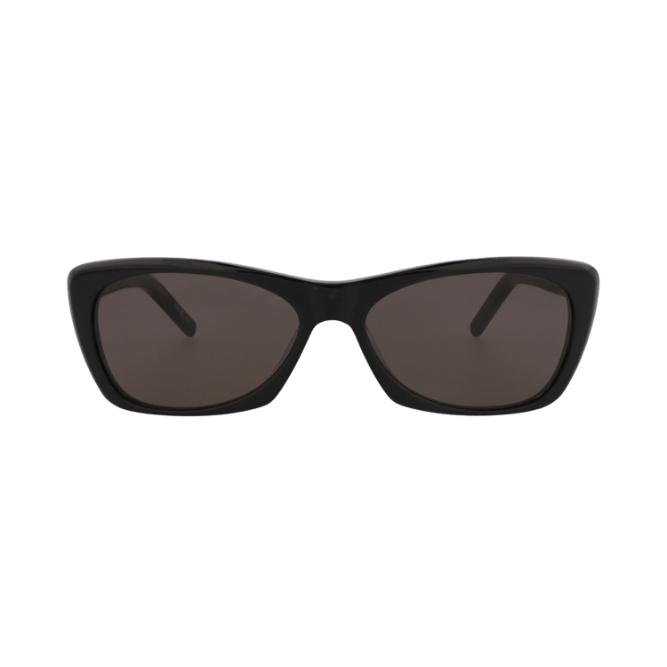 Saint Laurent Cat Eye-Frame Recycled Acetate Sunglasses — Black