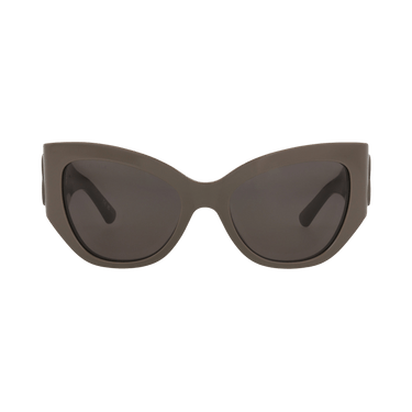 Balenciaga Cat Eye-Frame Recycled Acetate Sunglasses — Brown