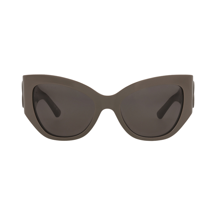Balenciaga Cat Eye-Frame Recycled Acetate Sunglasses — Brown