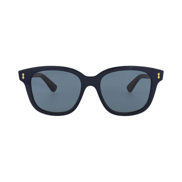 Gucci Square-Frame Recycled Acetate Sunglasses — Blue