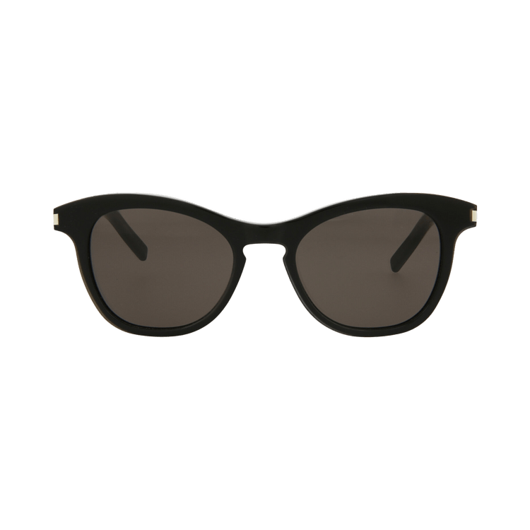 Saint Laurent Cat Eye-Frame Acetate Sunglasses — Black