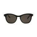 Saint Laurent Cat Eye-Frame Acetate Sunglasses — Black
