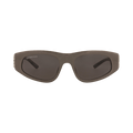 Balenciaga Cat Eye-Frame Recycled Acetate Sunglasses — Brown