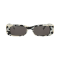 Balenciaga Square-Frame Recycled Acetate Sunglasses — Brown