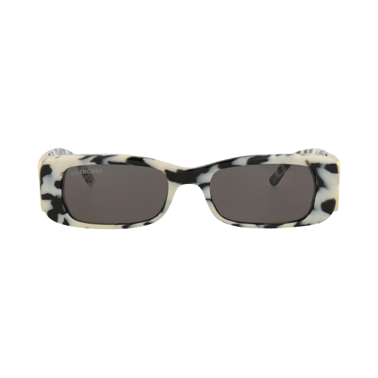 Balenciaga Square-Frame Recycled Acetate Sunglasses — Brown