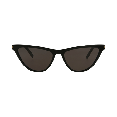 Saint Laurent Cat Eye-Frame Acetate Sunglasses — Black