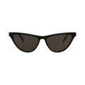 Saint Laurent Cat Eye-Frame Acetate Sunglasses — Black