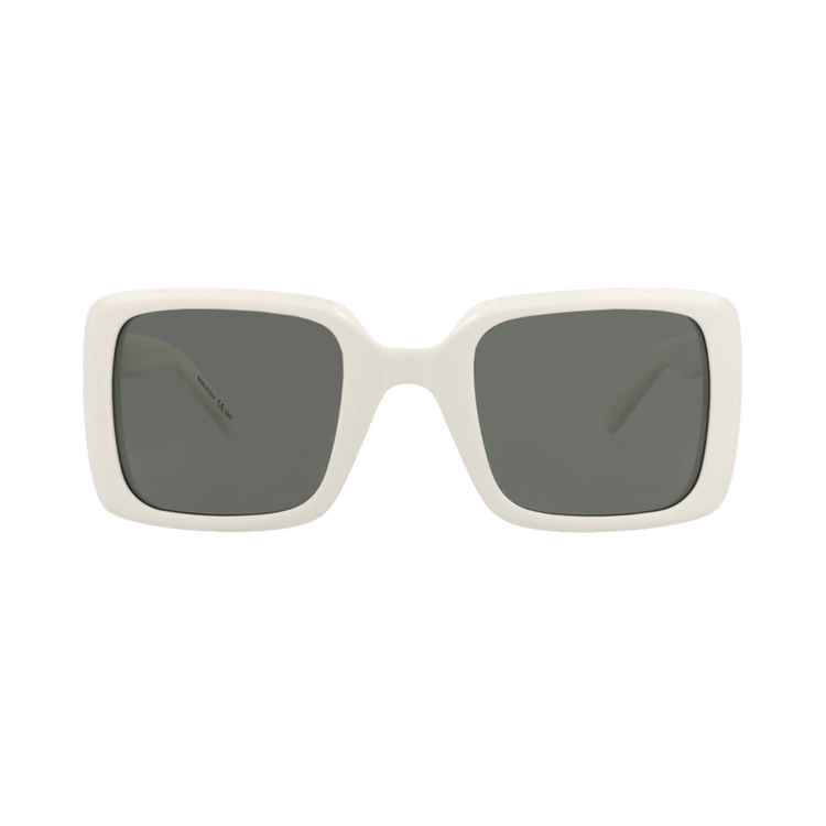 Saint Laurent Square-Frame Acetate Sunglasses — White