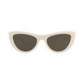 Saint Laurent Cat Eye-Frame Bio Injection Sunglasses — White