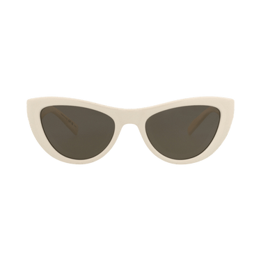 Saint Laurent Cat Eye-Frame Bio Injection Sunglasses — White