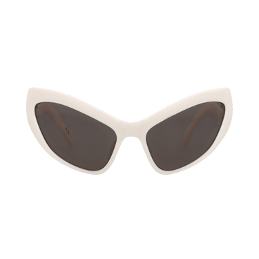Balenciaga Cat Eye-Frame Bio Injection Sunglasses — White