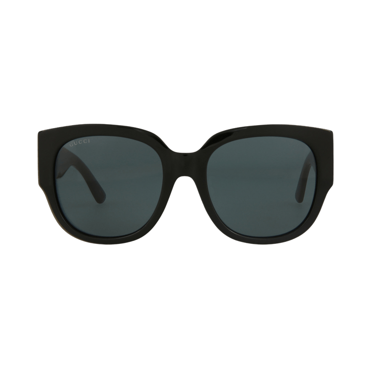 Gucci Square-Frame Optyl Sunglasses — Black