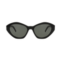Saint Laurent Cat Eye-Frame Acetate Sunglasses — Black