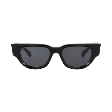 Valentino Cat Eye-Frame Acetate Sunglasses — Black