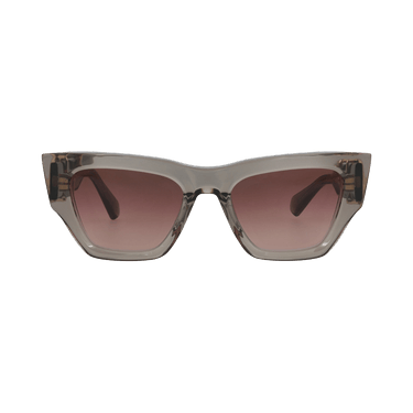 Valentino Cat Eye-Frame Acetate Sunglasses — Grey