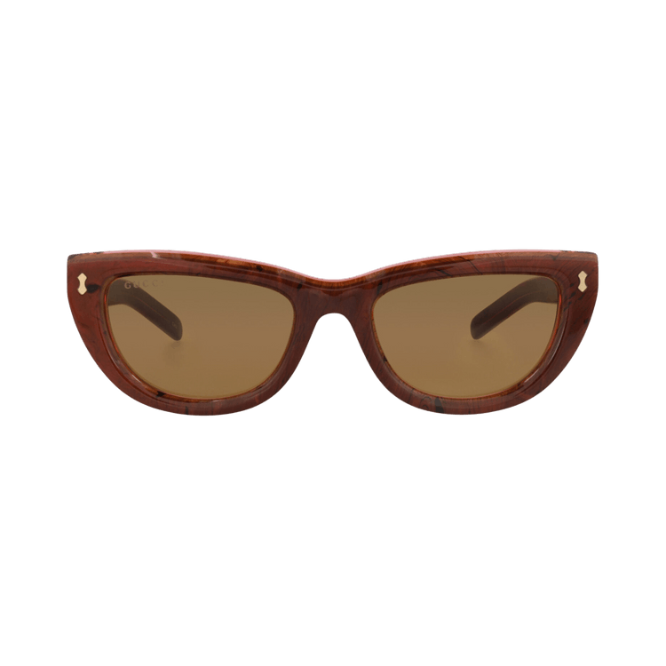 Gucci Cat Eye-Frame Recycled Acetate Sunglasses — Pink