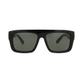 Gucci Square-Frame Recycled Acetate Sunglasses — Black