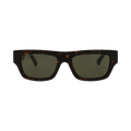 Gucci Square-Frame Recycled Acetate Sunglasses — Brown