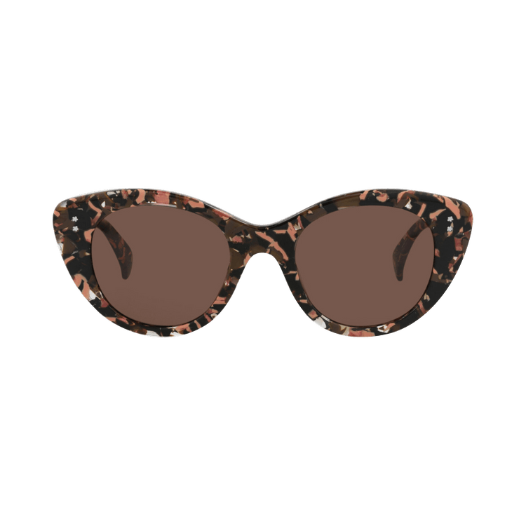 Kenzo Cat Eye-Frame Acetate Sunglasses — Brown