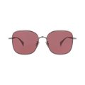 Kenzo Square-Frame Metal Sunglasses — Silver
