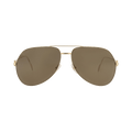 Cartier Aviator-Frame Metal Sunglasses — Gold