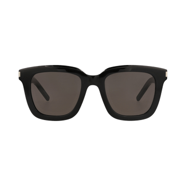 Saint Laurent Square-Frame Acetate Sunglasses — Black