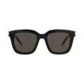 Saint Laurent Square-Frame Acetate Sunglasses — Black