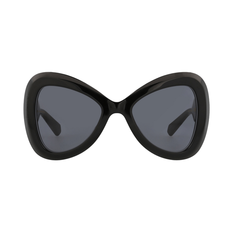 Valentino Cat Eye-Frame Acetate Sunglasses — Black