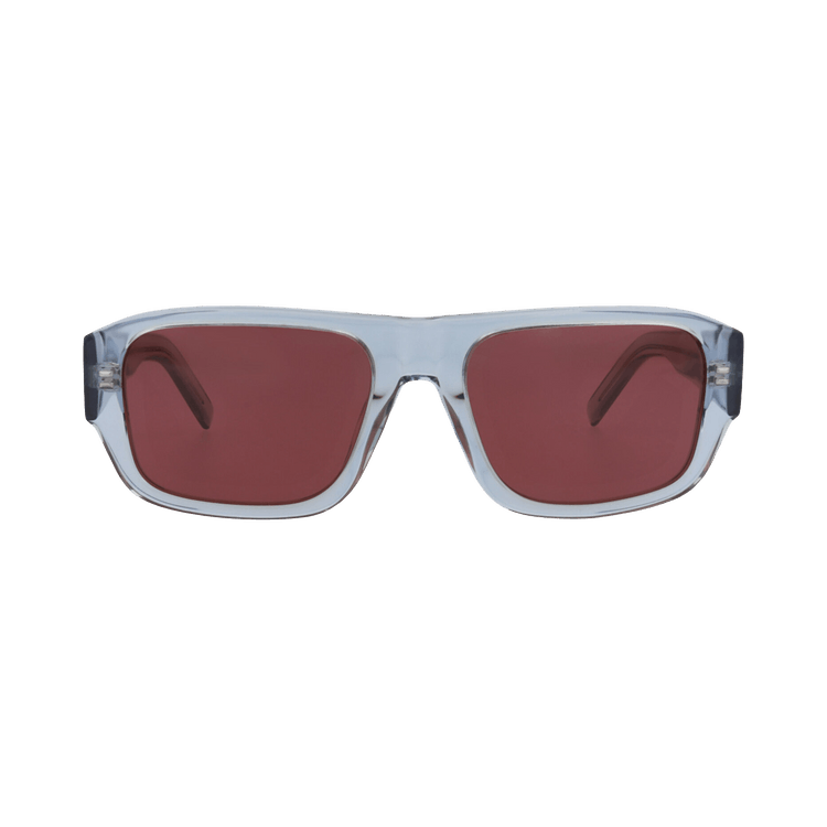 Kenzo Square-Frame Acetate Sunglasses — Blue