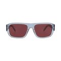 Kenzo Square-Frame Acetate Sunglasses — Blue