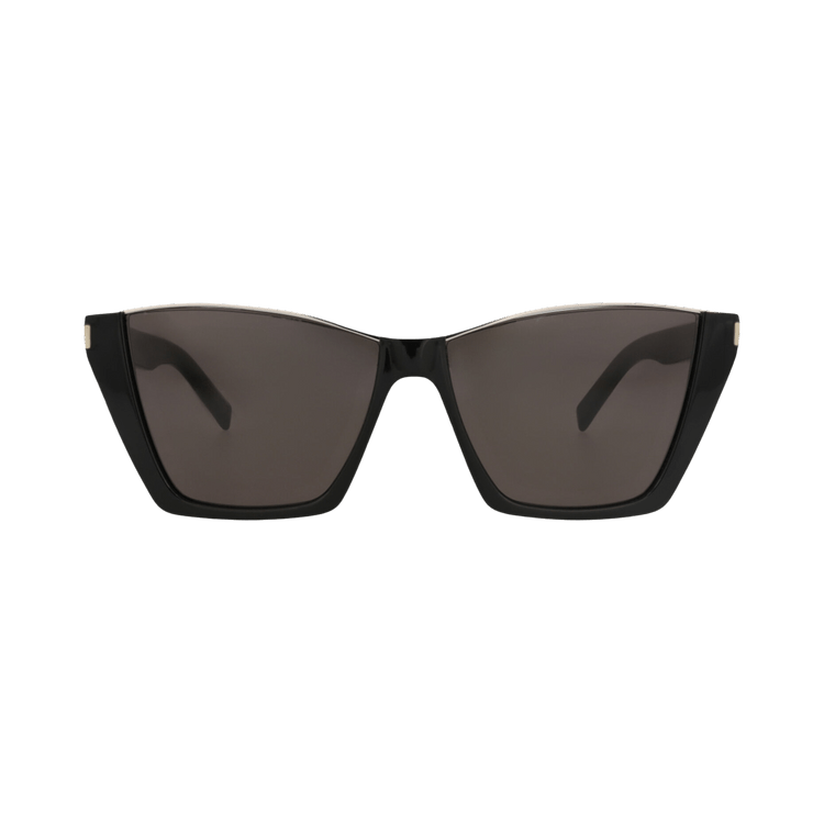Saint Laurent Cat Eye-Frame Acetate Sunglasses — Black
